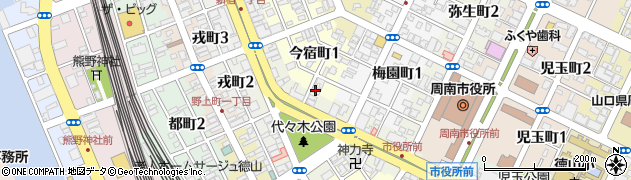 徳山植木造園株式会社周辺の地図