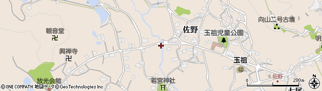 山口県防府市佐野742周辺の地図