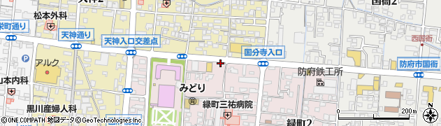 無添くら寿司 防府店周辺の地図