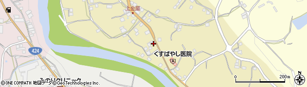 和歌山県有田郡有田川町金屋466周辺の地図