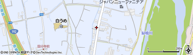 徳島県徳島市国府町中805周辺の地図