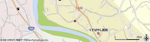和歌山県有田郡有田川町金屋482周辺の地図