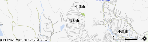 徳島県徳島市八万町（福万山）周辺の地図