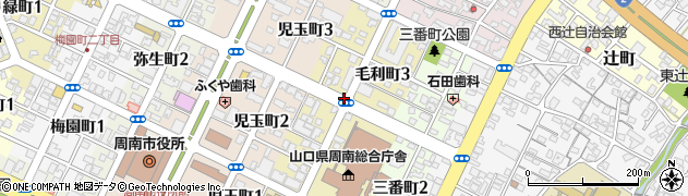 山口県総合庁舎周辺の地図