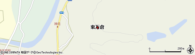 山口県宇部市東万倉周辺の地図
