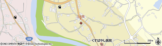 和歌山県有田郡有田川町金屋879周辺の地図