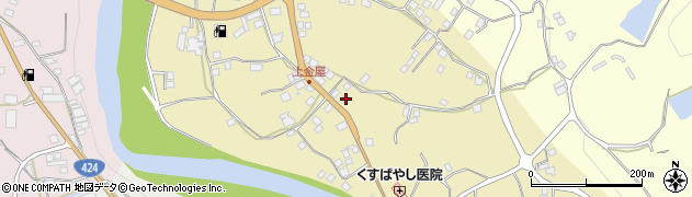 和歌山県有田郡有田川町金屋504周辺の地図