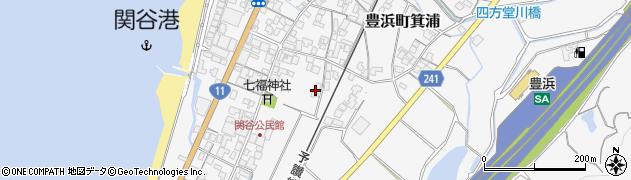 香川県観音寺市豊浜町箕浦1961周辺の地図