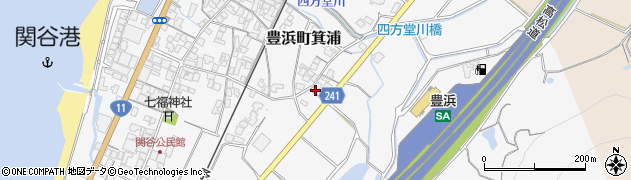 香川県観音寺市豊浜町箕浦2084周辺の地図