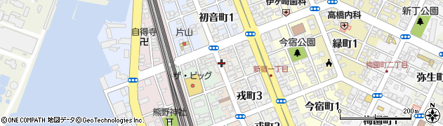 野上町二丁目周辺の地図