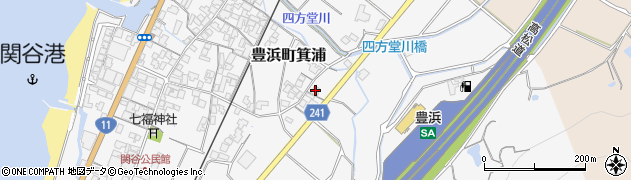香川県観音寺市豊浜町箕浦2074周辺の地図