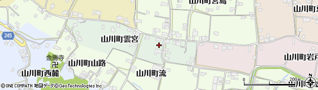徳島県吉野川市山川町雲宮20周辺の地図