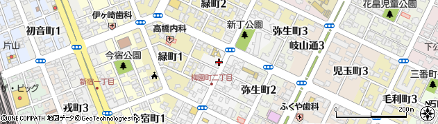 徳山進物店周辺の地図