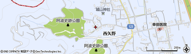 徳島県徳島市国府町西矢野246周辺の地図