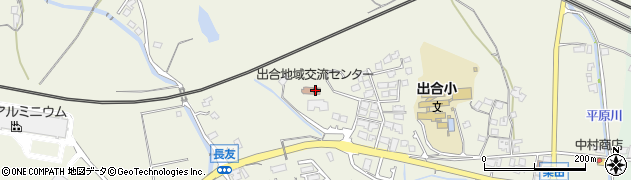 山陽小野田市出合地域交流センター周辺の地図
