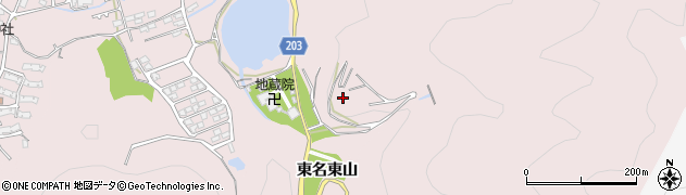 徳島県徳島市加茂名町（東名東山）周辺の地図