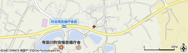 和歌山県有田郡有田川町下津野1588周辺の地図