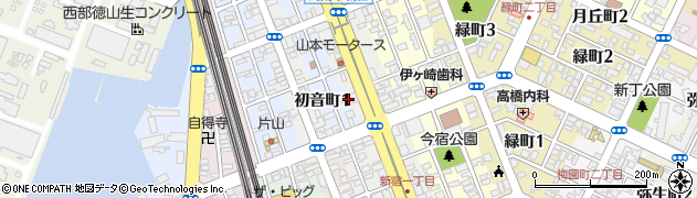 中国労働金庫徳山支店周辺の地図