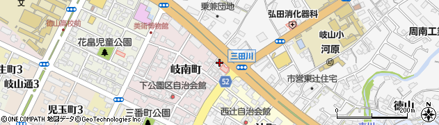 ブライダルギャラリー鈴乃屋周南店周辺の地図