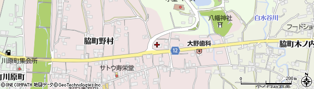 有限会社マイカーセンター　脇町周辺の地図