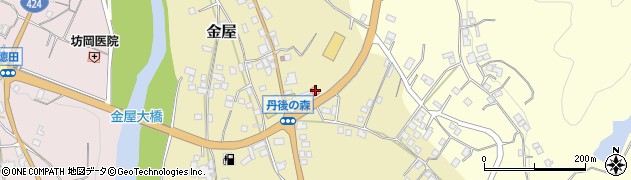和歌山県有田郡有田川町金屋90周辺の地図