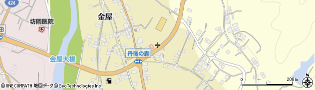 和歌山県有田郡有田川町金屋91周辺の地図