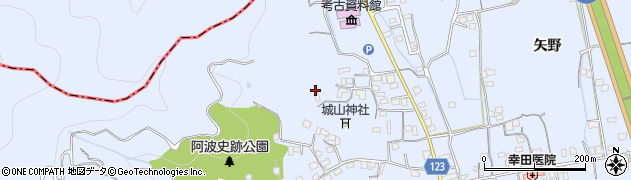 徳島県徳島市国府町西矢野33周辺の地図