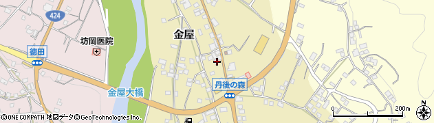 和歌山県有田郡有田川町金屋571周辺の地図