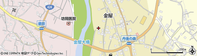 和歌山県有田郡有田川町金屋781周辺の地図