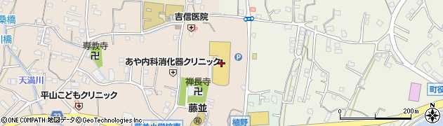 スーパーセンターオークワ有田川店周辺の地図