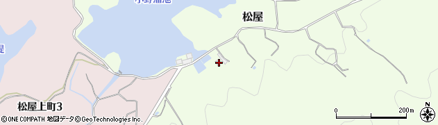 山口県下関市松屋1808周辺の地図