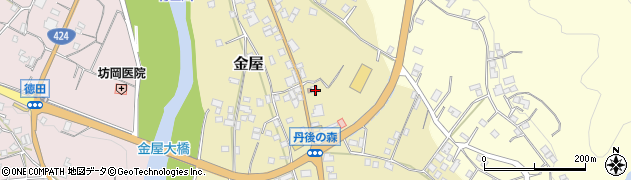 和歌山県有田郡有田川町金屋574周辺の地図
