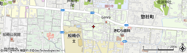 山口県防府市東松崎町周辺の地図