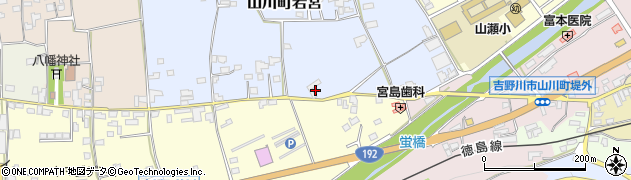 株式会社中四国クボタ　山川営業所周辺の地図