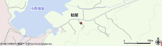 山口県下関市松屋1817周辺の地図