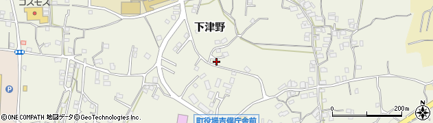 和歌山県有田郡有田川町下津野1658周辺の地図