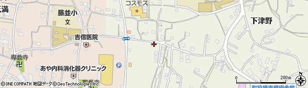 和歌山県有田郡有田川町下津野1098周辺の地図