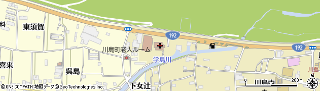 あわ・吉野川サポートセンター周辺の地図