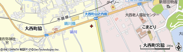 ファミリーマート大西脇店周辺の地図