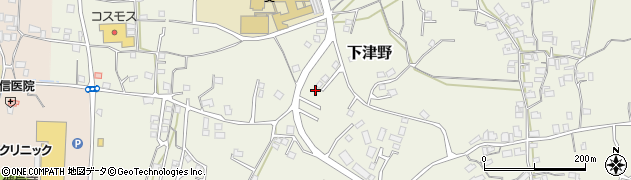 和歌山県有田郡有田川町下津野1708周辺の地図