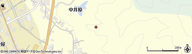 和歌山県有田郡有田川町中井原周辺の地図