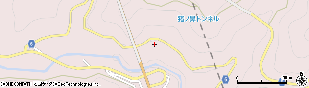徳島県三好市池田町西山登リ尾周辺の地図
