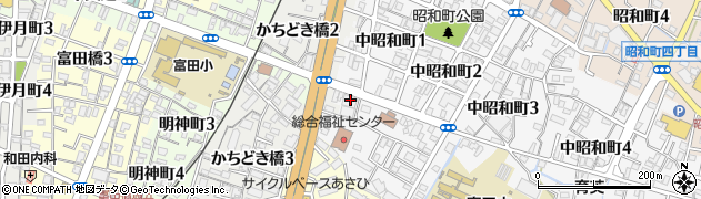 富士電機株式会社　徳島営業所周辺の地図