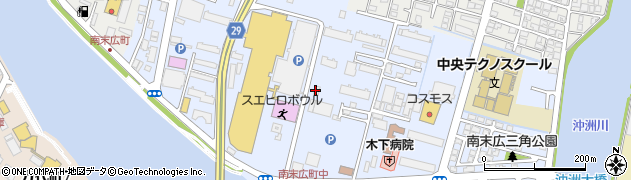 ほけんの窓口徳島末広店周辺の地図