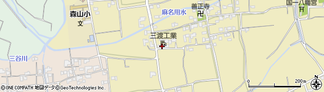 株式会社三渡工業　徳島工場周辺の地図