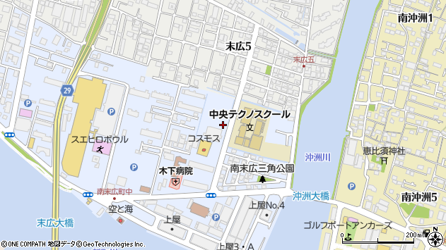 〒770-0865 徳島県徳島市南末広町の地図