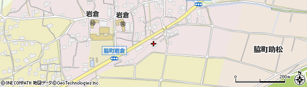 徳島県美馬市脇町岩倉2442周辺の地図