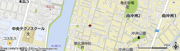 田村海産物株式会社　沖洲倉庫周辺の地図