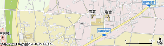 徳島県美馬市脇町岩倉2893周辺の地図