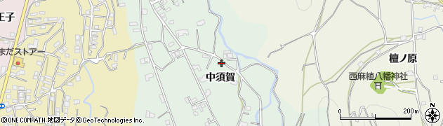 徳島県吉野川市川島町山田中須賀91周辺の地図